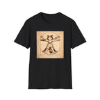 Cat Leonardo da Vinci T-shirt