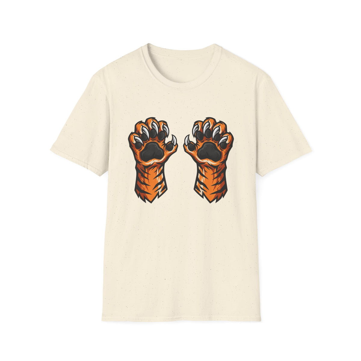 Illustration Tiger Paws T-Shirt
