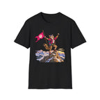 Cat Victorious on Mountain Top T-Shirt