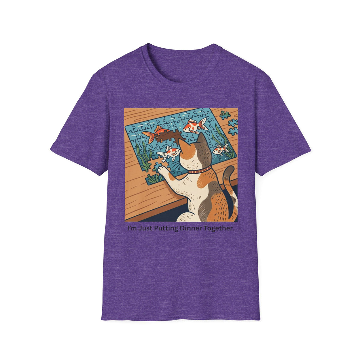Jigsaw Puzzle Goldfish T-Shirt