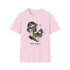 Who is Who Masquerade Mask T-Shirt