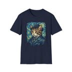 Cat as Vincent van Gogh T-shirt