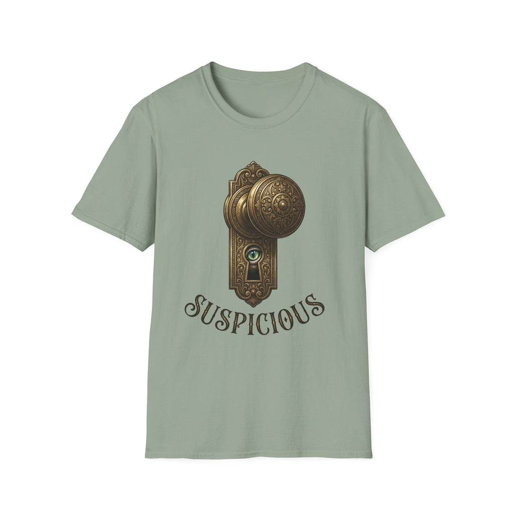 Suspicious Cat Eye T-Shirt