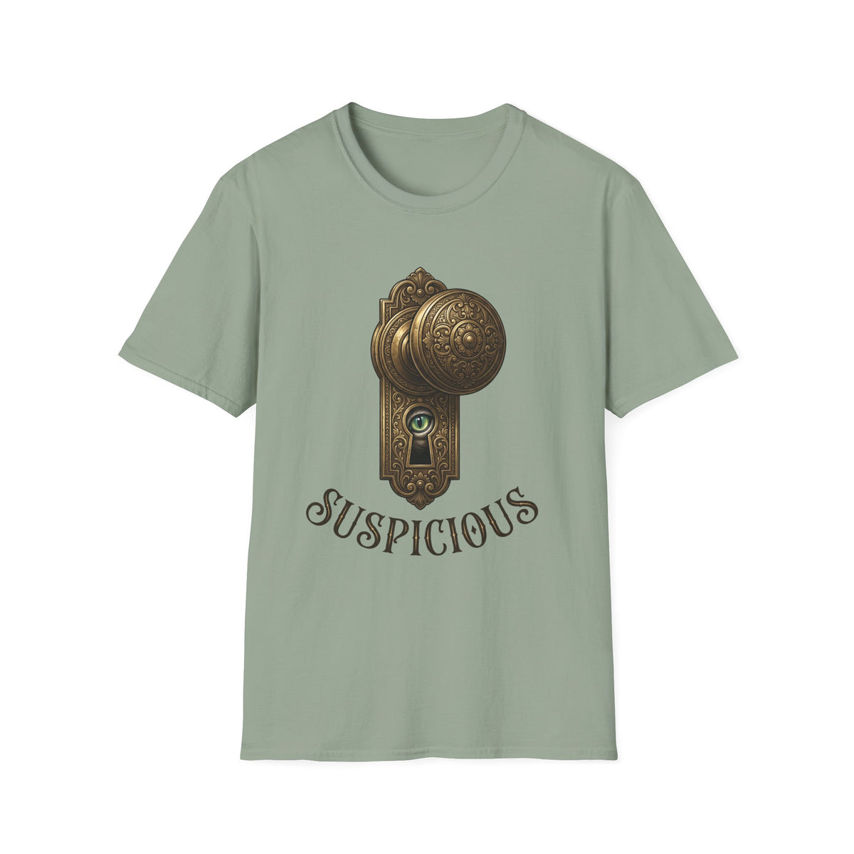 Suspicious Cat Eye T-Shirt