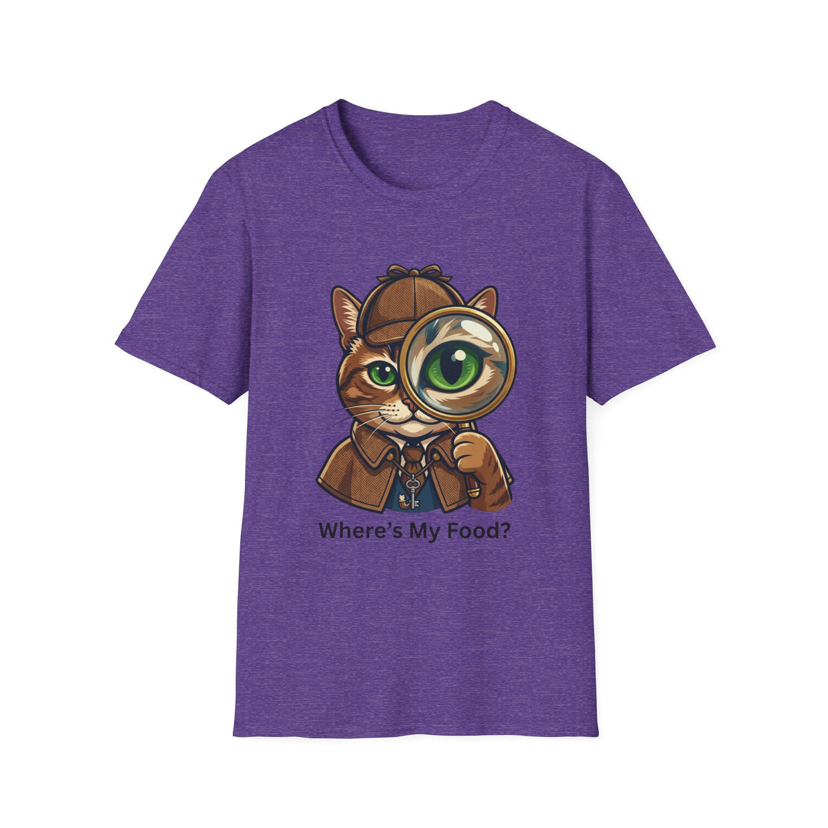 Where's My Food Cat T-Shirt