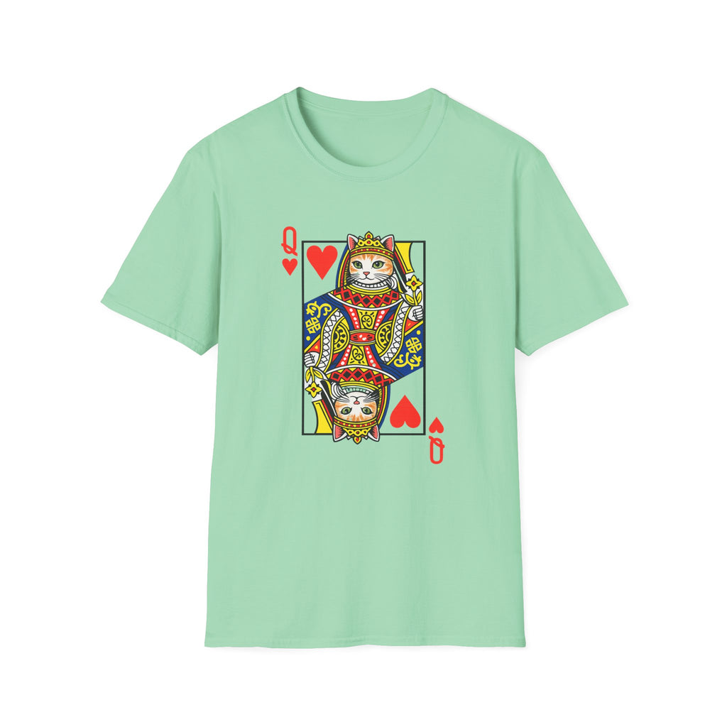 Cat Queen of Hearts T-shirt
