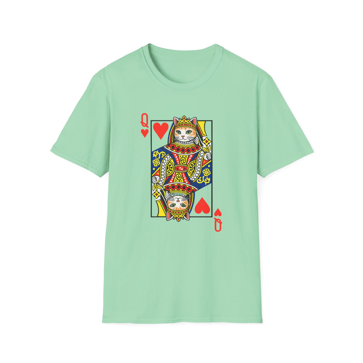 Cat Queen of Hearts T-shirt