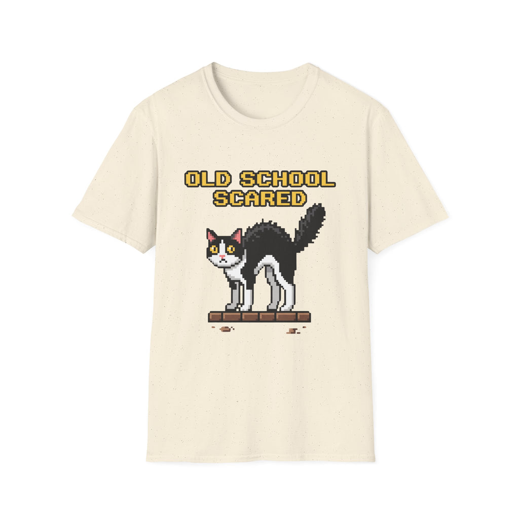 Old School Scared Cat T-Shirt