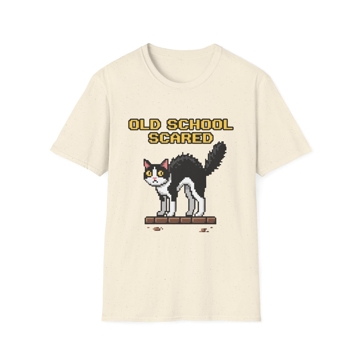 Old School Scared Cat T-Shirt