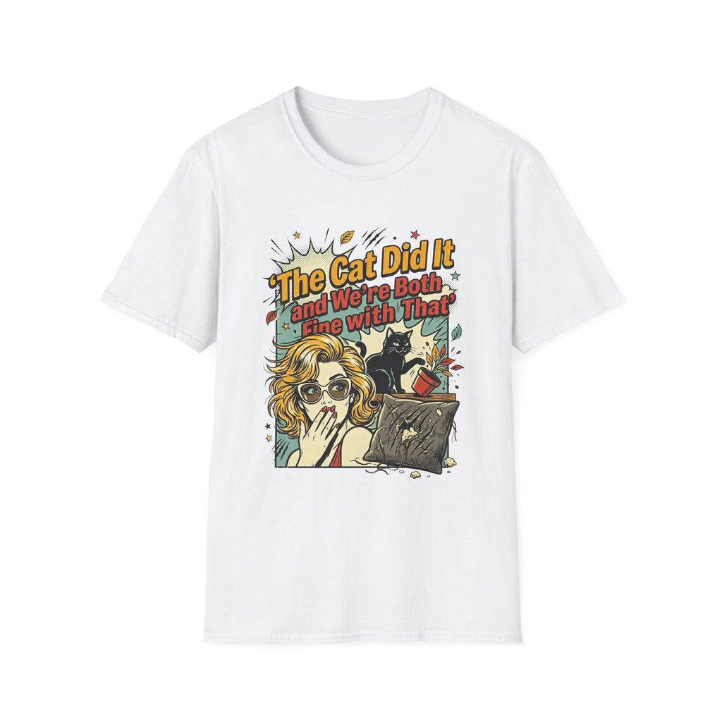 The Cat did it T-shirt