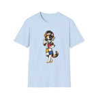 Cat in 1960s Mondrian Dress T-shirt