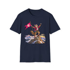 Cat Victorious on Mountain Top T-Shirt