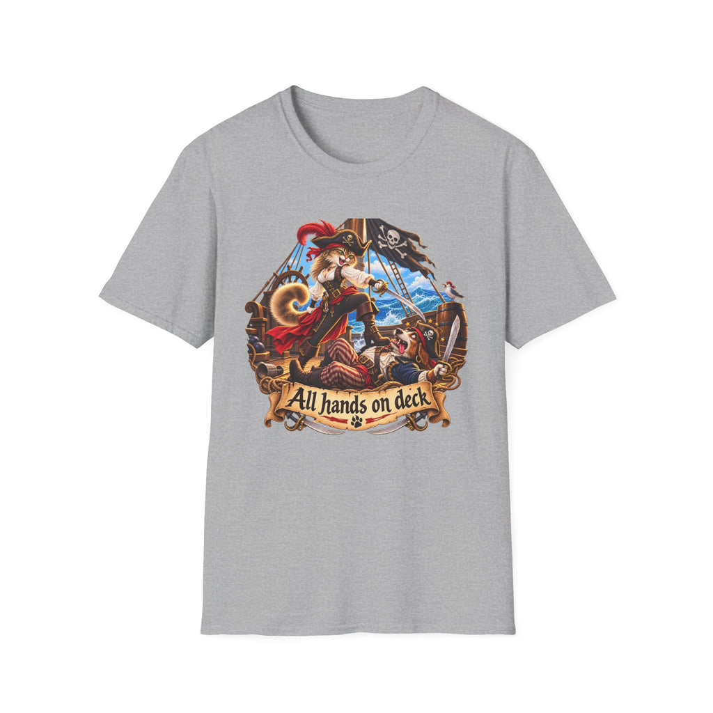 Captain Cat the Swashbuckler T-Shirt