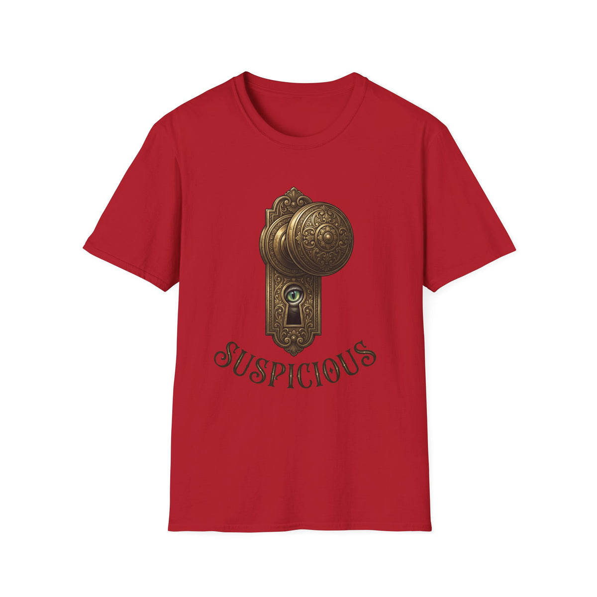 Suspicious Cat Eye T-Shirt