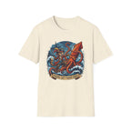 Pirate Cat v Giant Squid T-Shirt