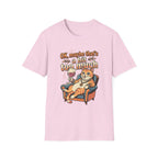 Cat Drinking Wine T-shirt