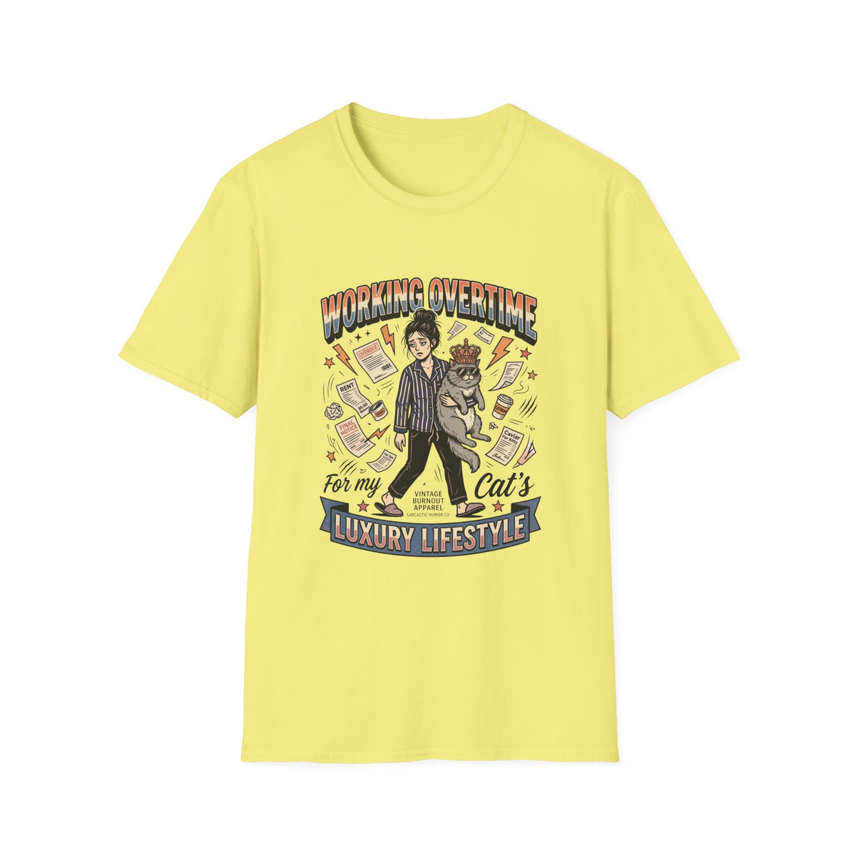 Cats Luxury Lifestyle T-shirt