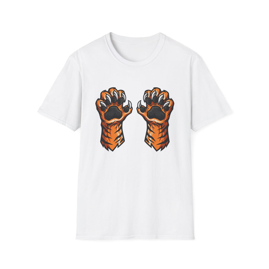 Illustration Tiger Paws T-Shirt