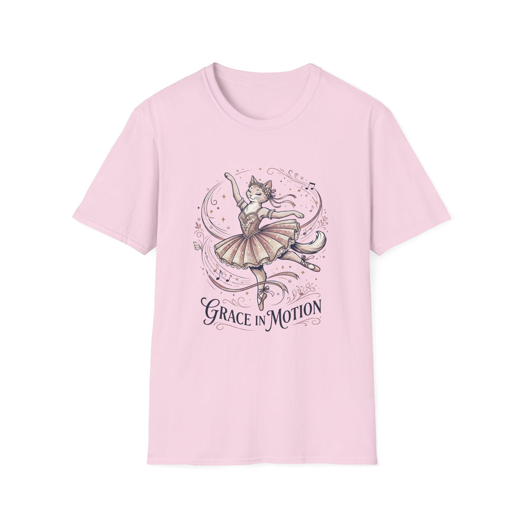 Ballet Cat "Grace in Motion" T-Shirt