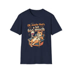 Cat Drinking Wine T-shirt