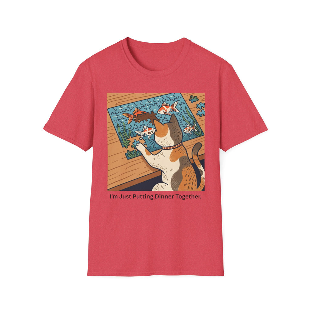 Jigsaw Puzzle Goldfish T-Shirt