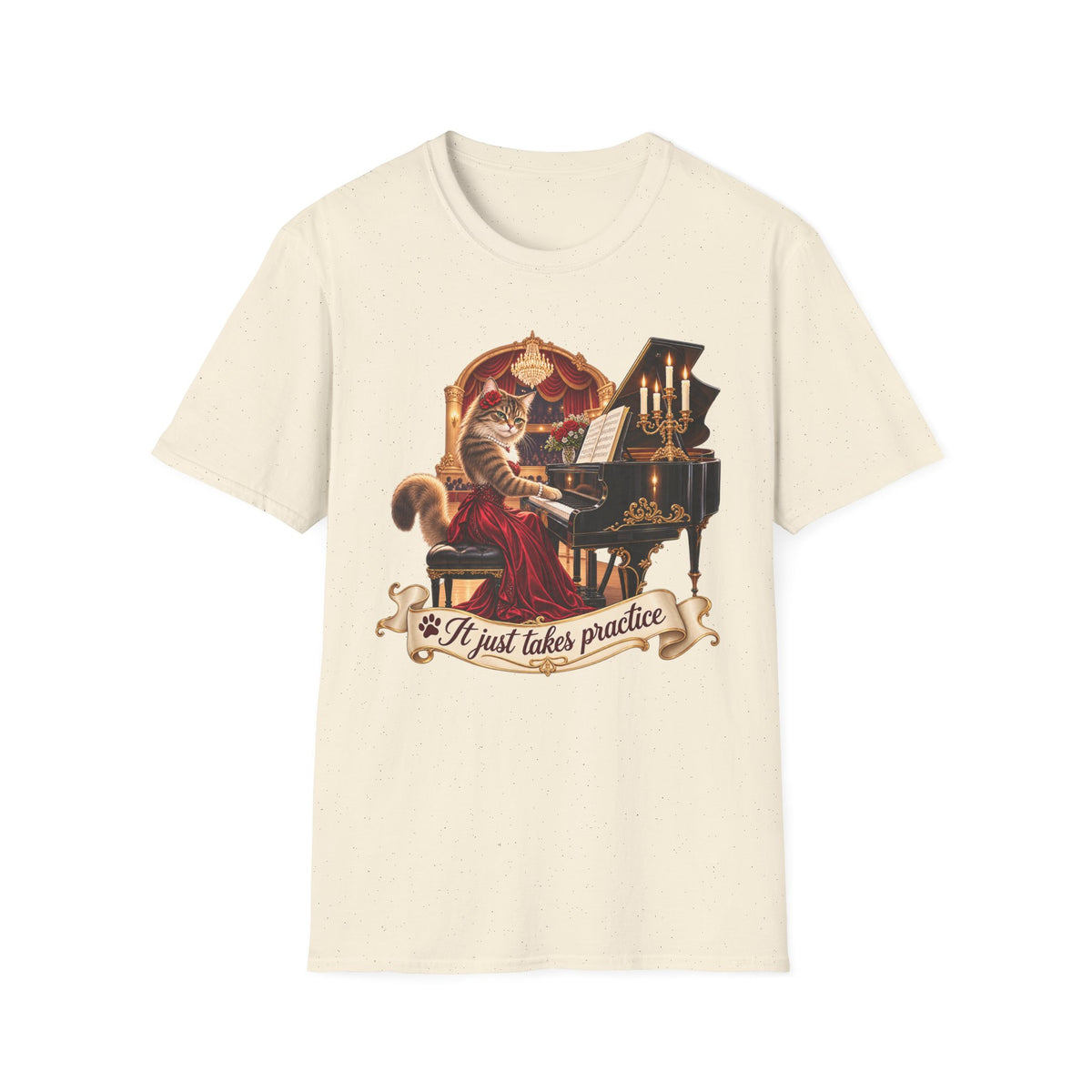 Concert Hall Cat T-Shirt