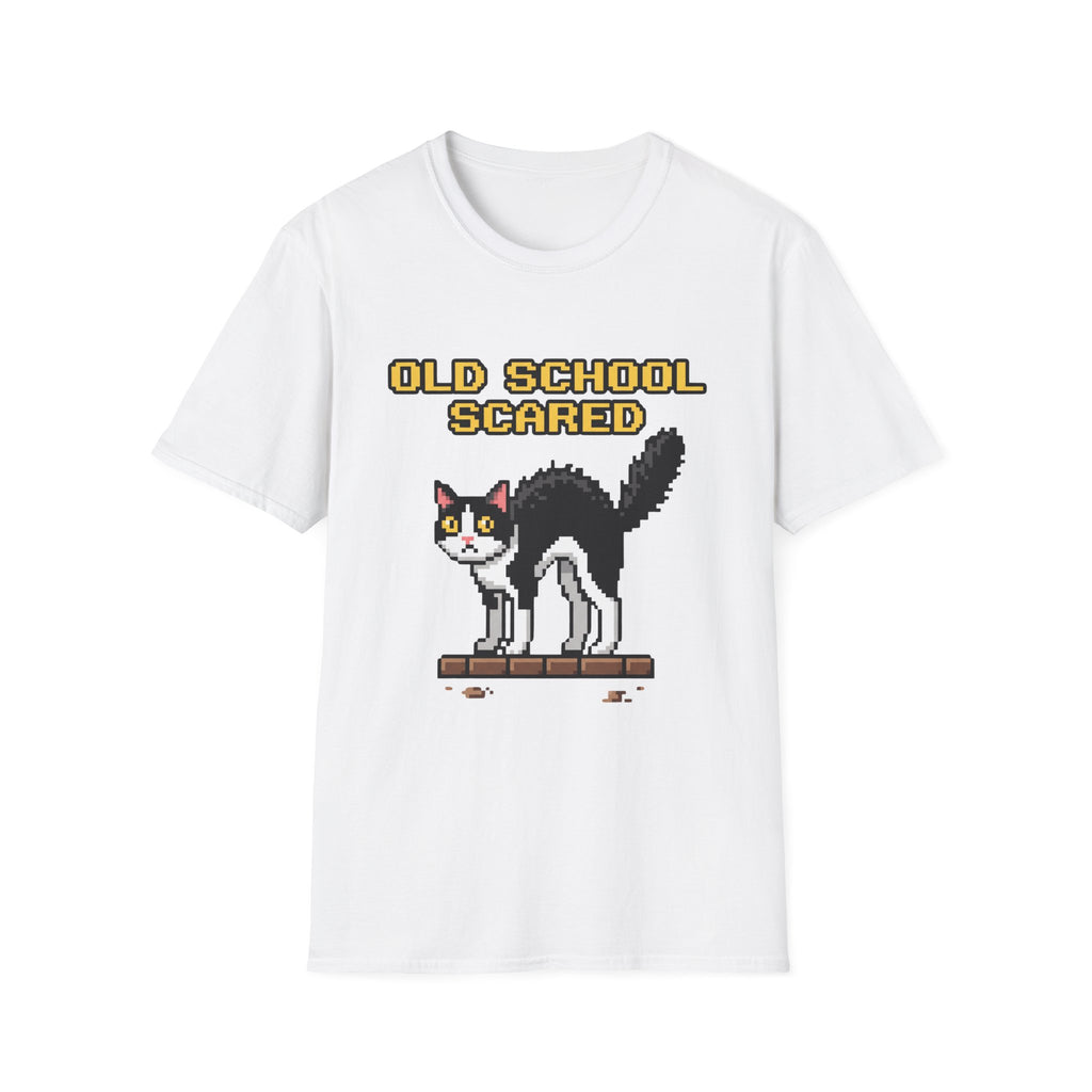 Old School Scared Cat T-Shirt