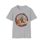 Cat Riding Bucking Dog T-Shirt