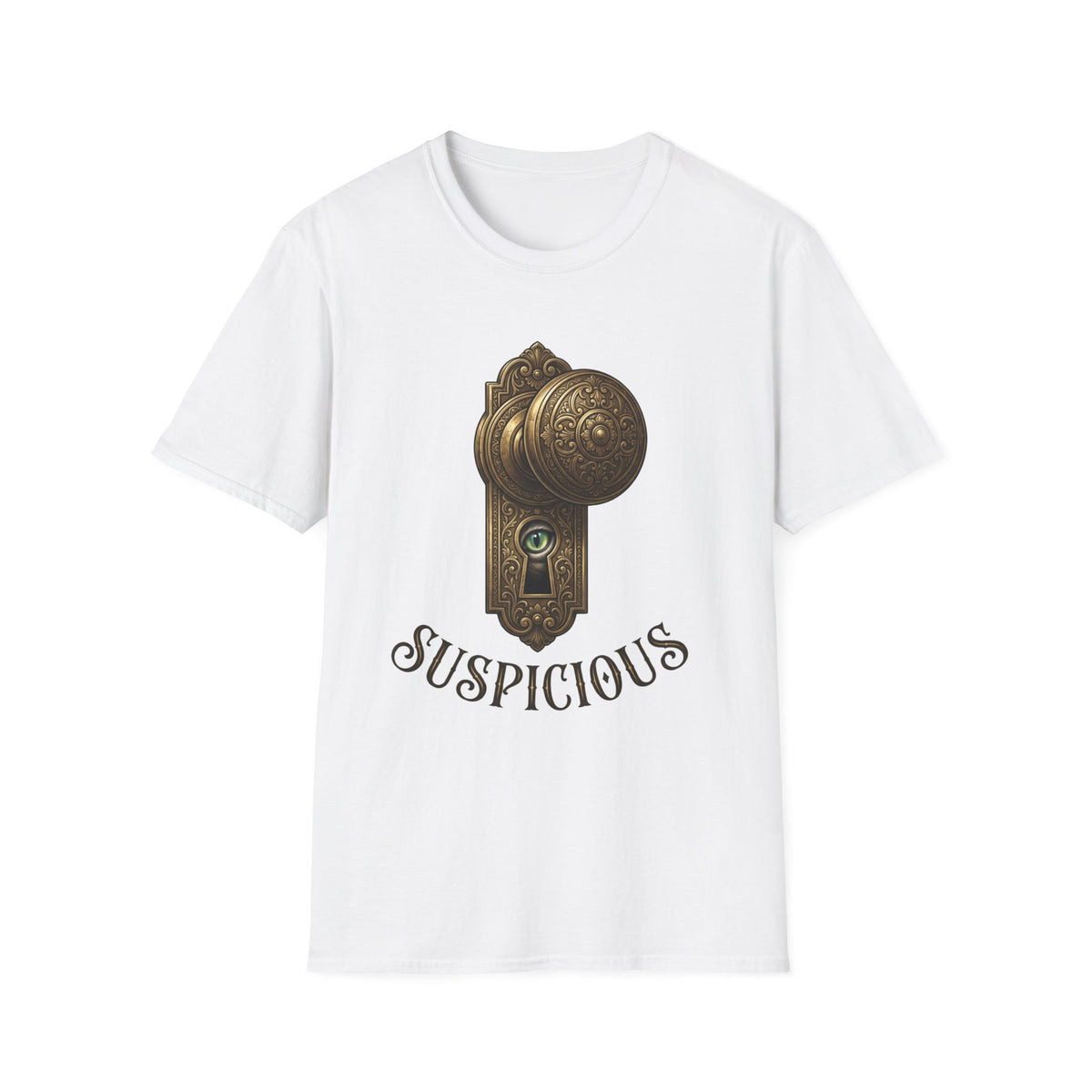 Suspicious Cat Eye T-Shirt
