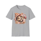 Cat in Seashell T-Shirt