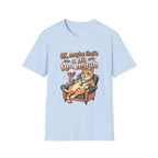 Cat Drinking Wine T-shirt