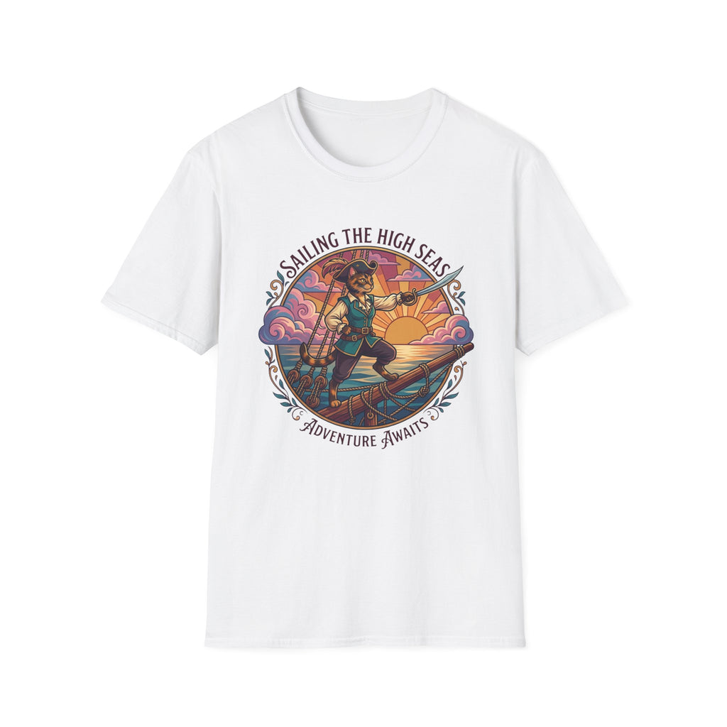 Sailing the High Seas Cat T-Shirt