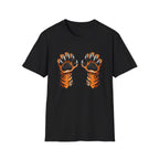 Illustration Tiger Paws T-Shirt