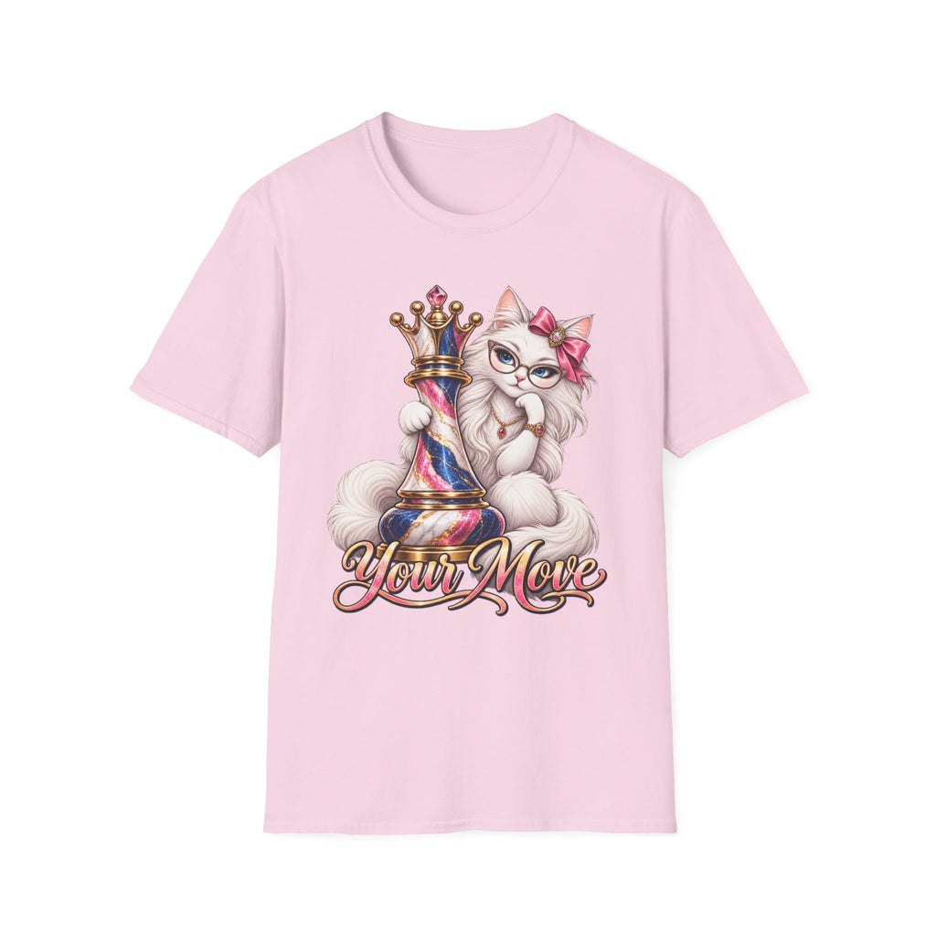 Queen Chess Your Move Cat T-Shirt
