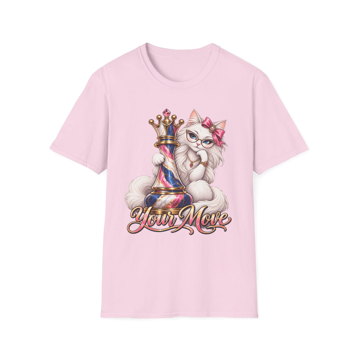 Queen Chess Your Move Cat T-Shirt