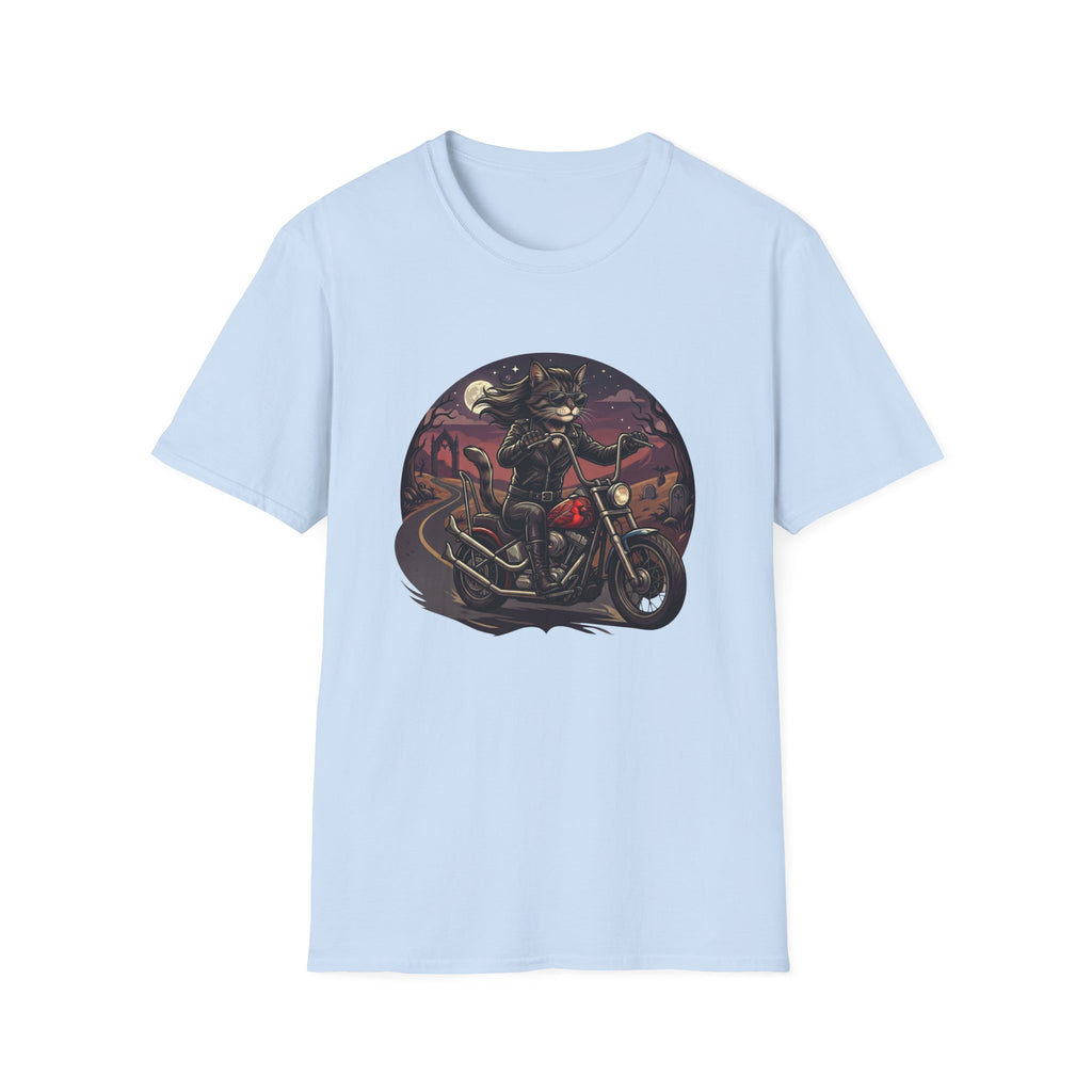 Cat Biker T-shirt