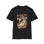 Cat Drinking Wine T-shirt