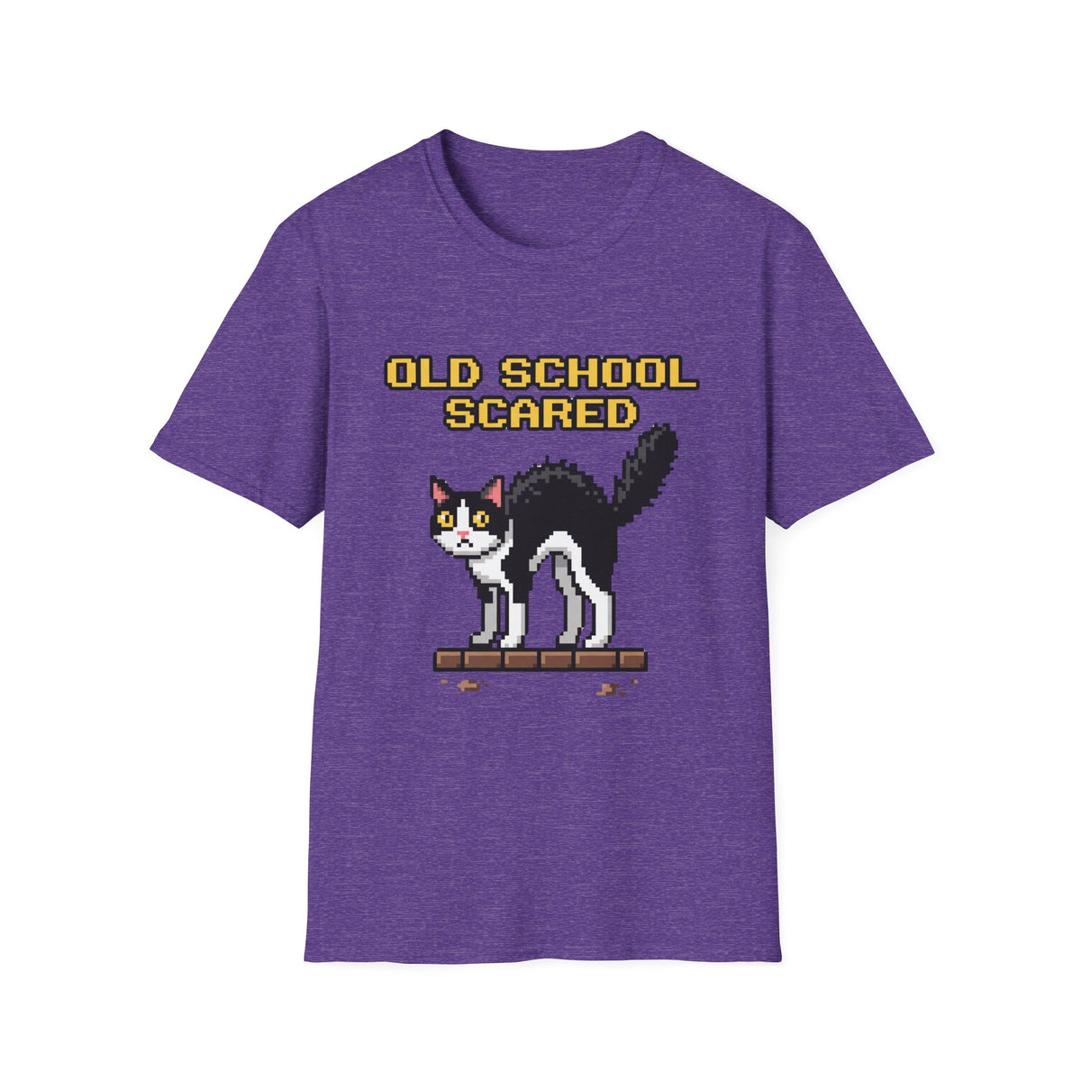 Old School Scared Cat T-Shirt