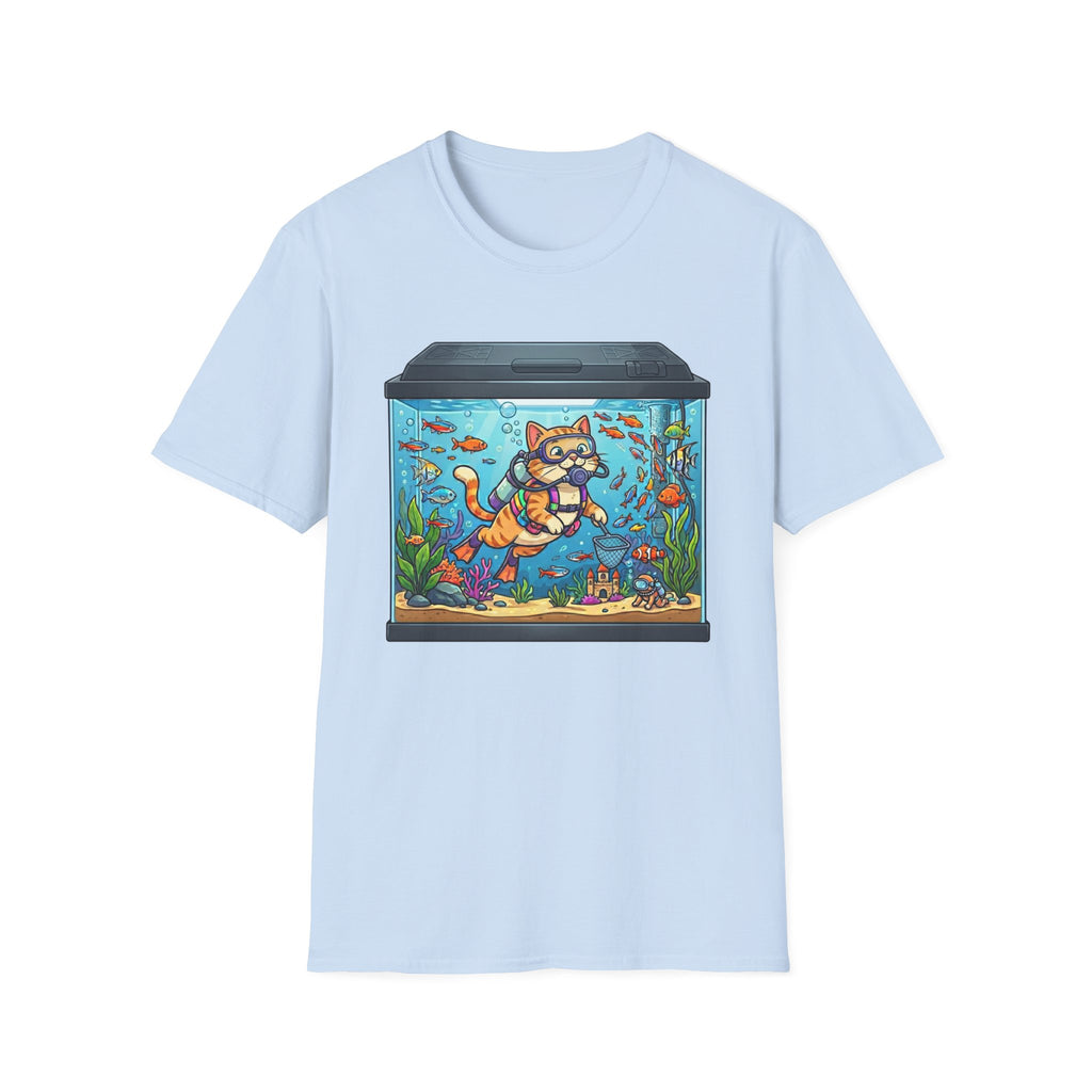 Scuba Dive in Fish Tank T-shirt