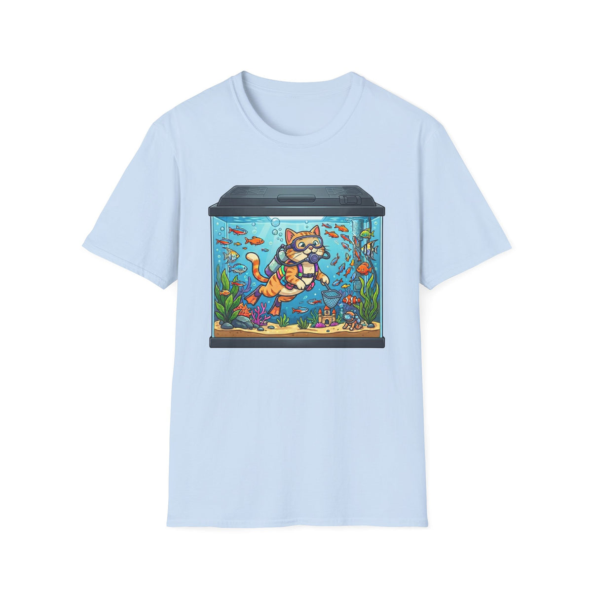 Scuba Dive in Fish Tank T-shirt