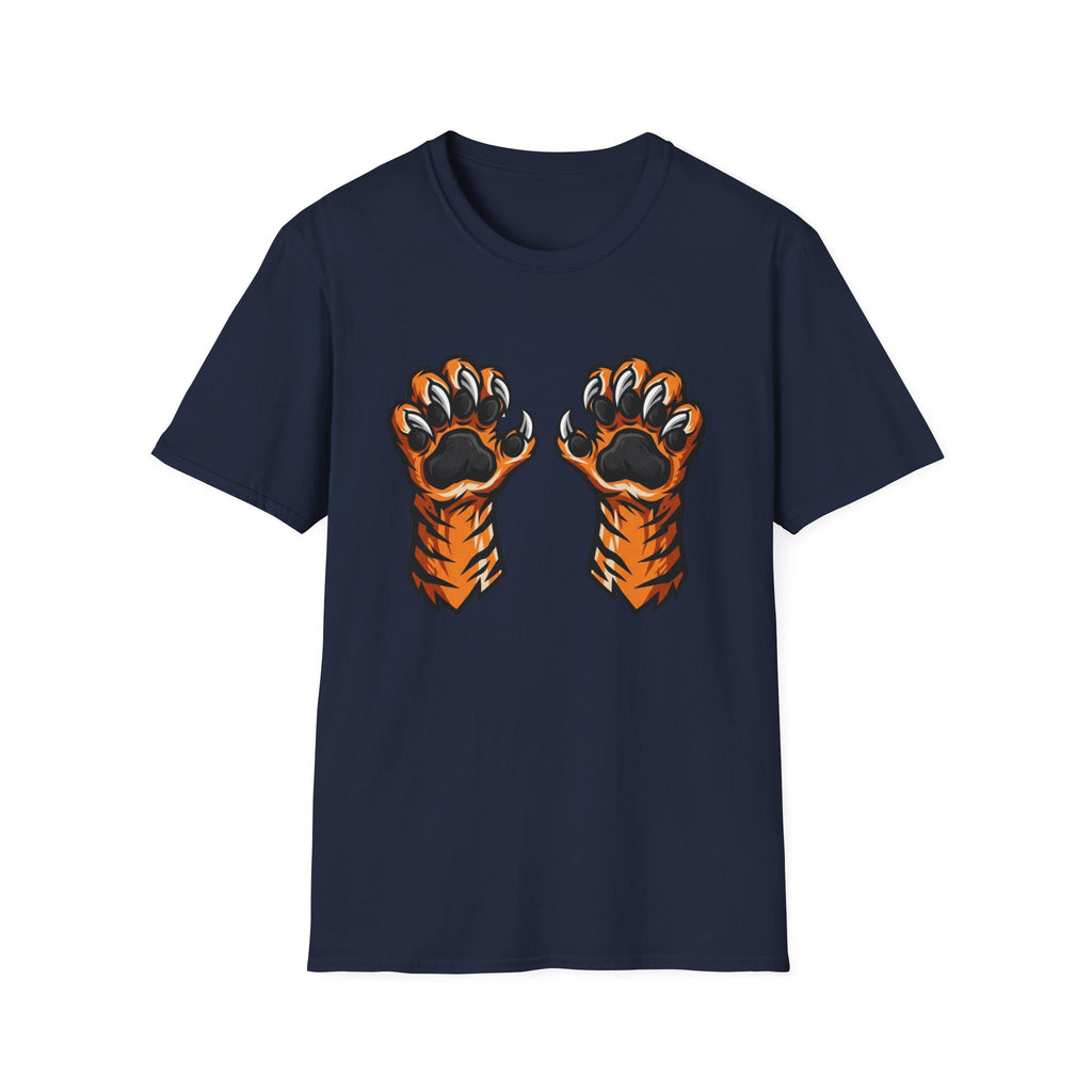 Illustration Tiger Paws T-Shirt