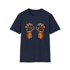 Illustration Tiger Paws T-Shirt
