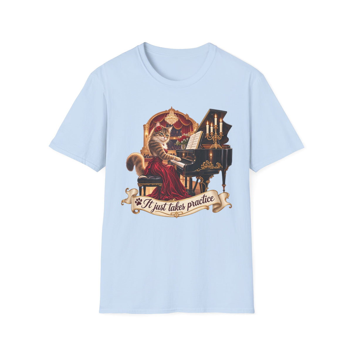 Concert Hall Cat T-Shirt