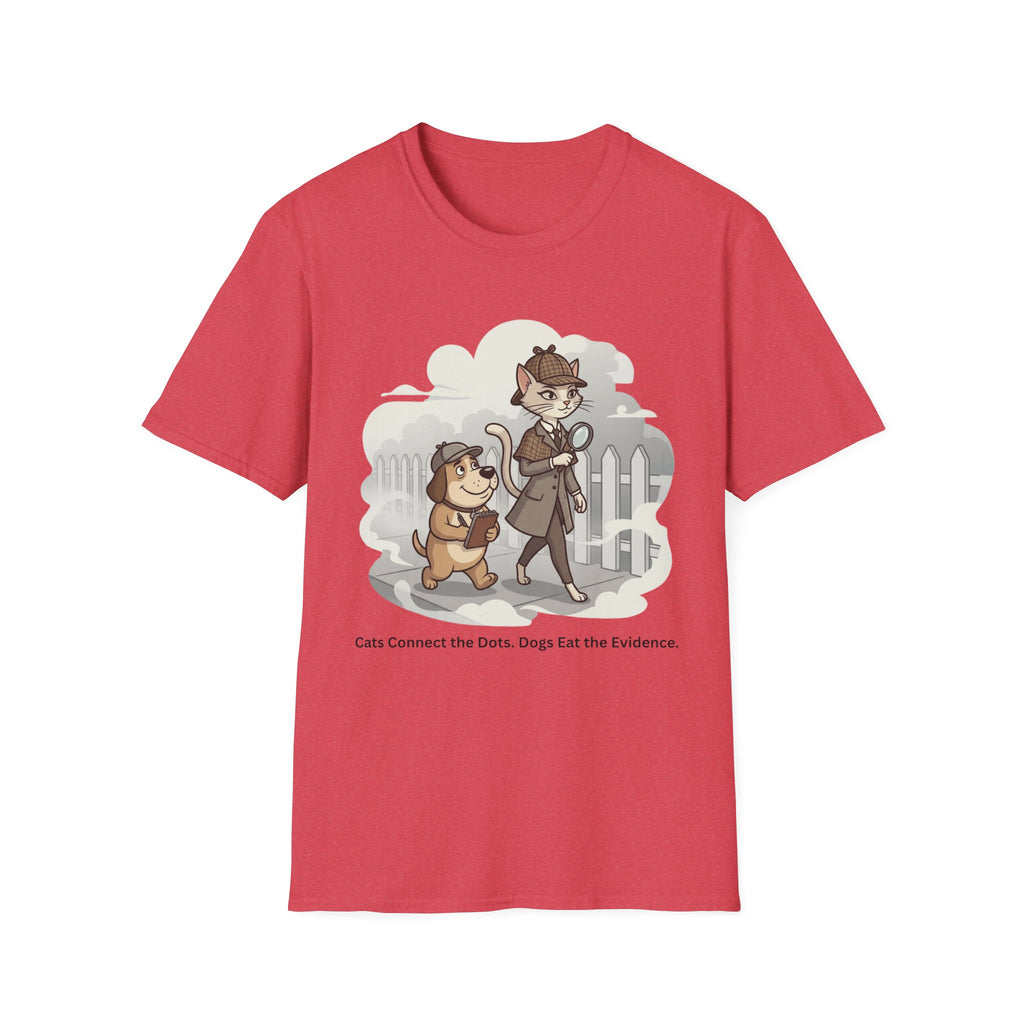 Cat Sherlock Dog Watson T-Shirt