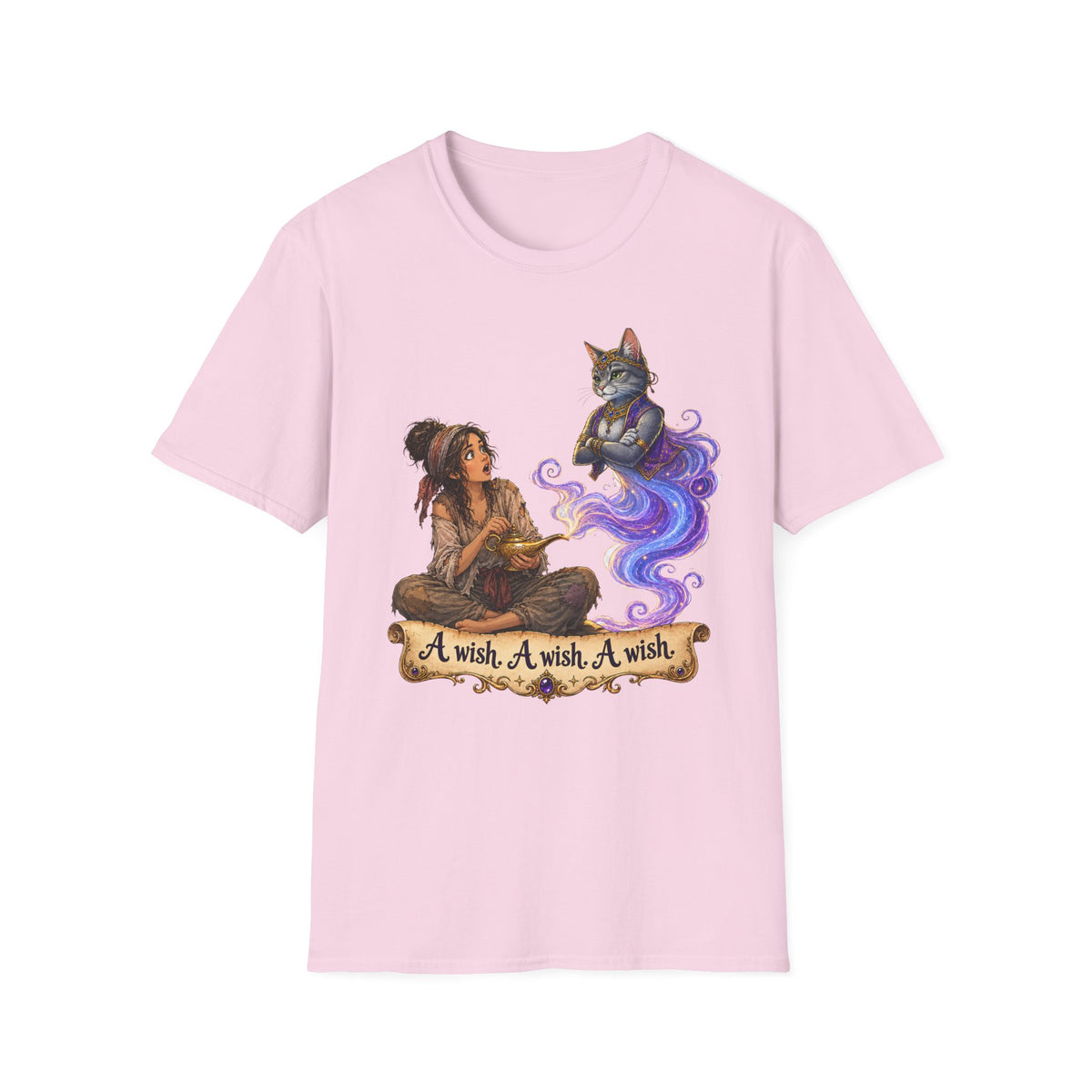 Cat Genie 3 wishes T-Shirt