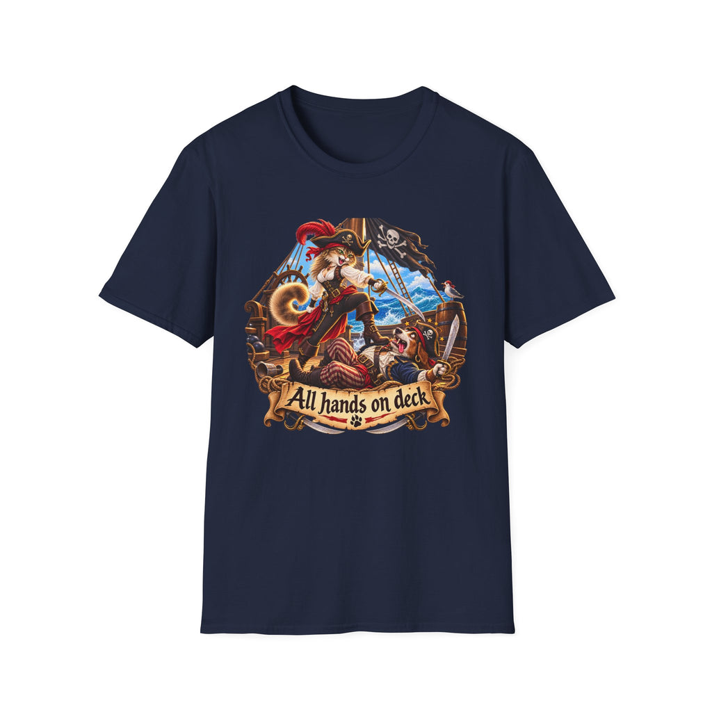 Captain Cat the Swashbuckler T-Shirt
