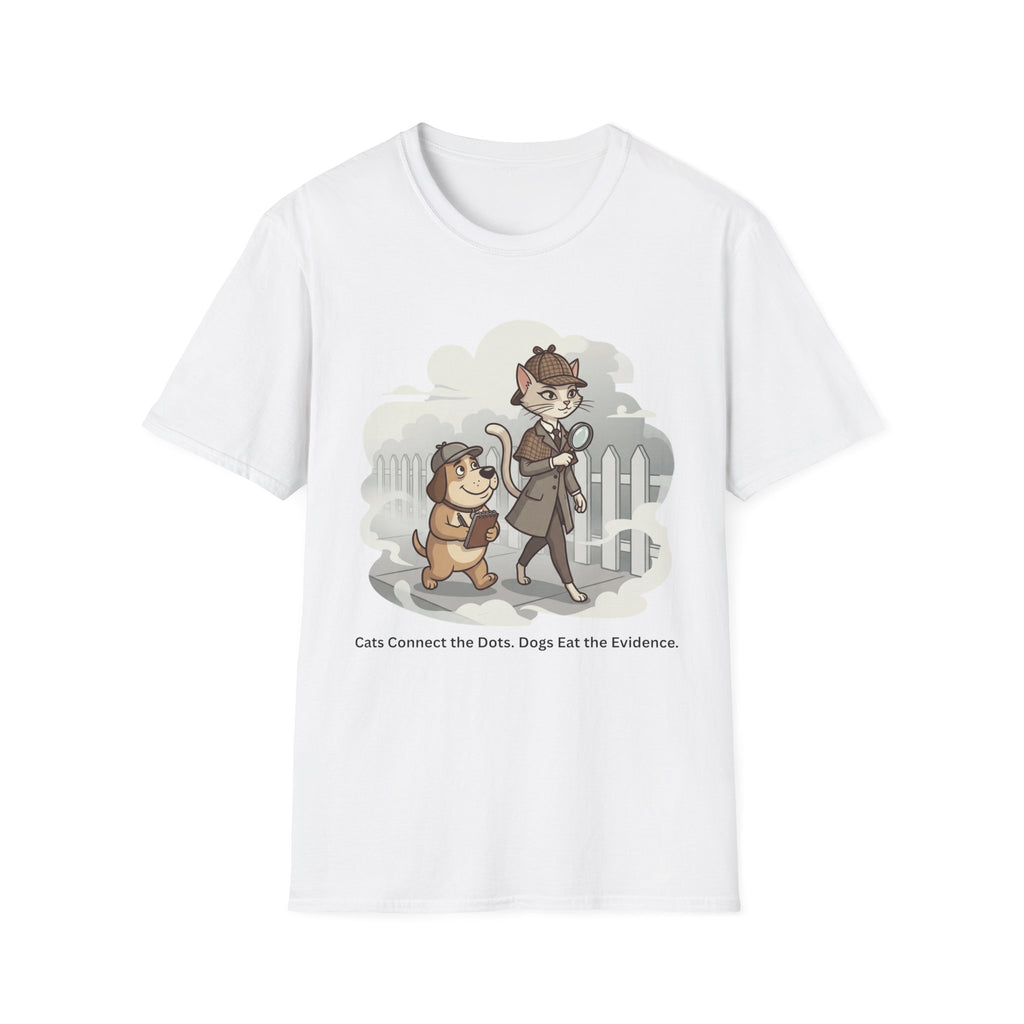 Cat Sherlock Dog Watson T-Shirt