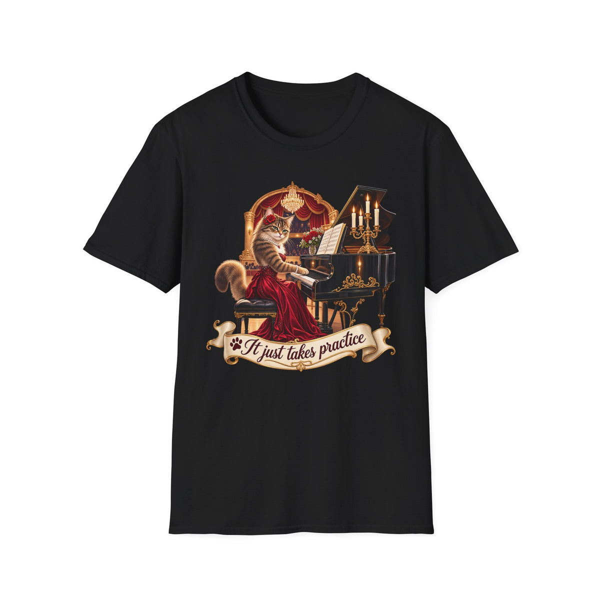 Concert Hall Cat T-Shirt