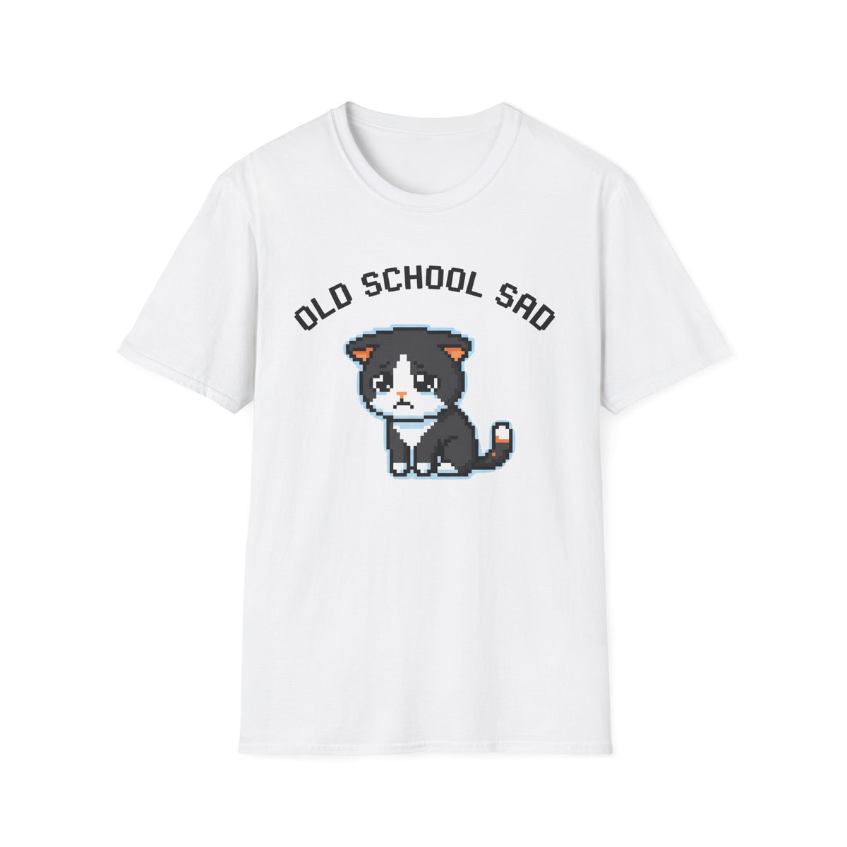 Old School Sad Cat T-Shirt