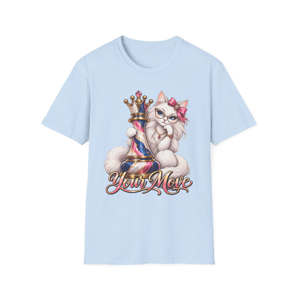 Queen Chess Your Move Cat T-Shirt